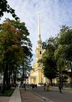 The Peter and Paul Fortress.