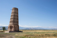 Minaret tower out of Bishkek