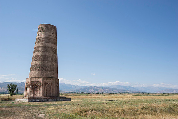 Minaret tower out of Bishkek