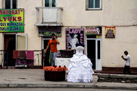 Fascinating way to promote wedding gowns