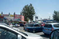 Chaotic traffic